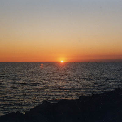 tramonto mare